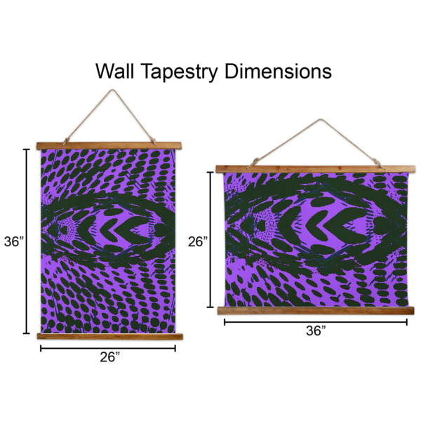 Custom Design - Wall Hanging Tapestries - Parent/Sizing