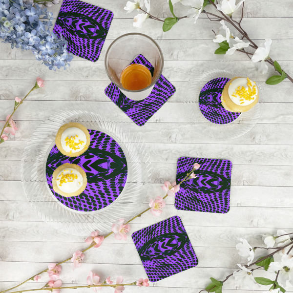 Custom Design - Plastic Party Dinner Plates - In Context