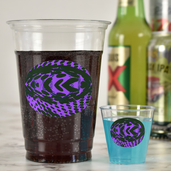 Custom Design - 16oz Party Cup & Plastic Shot Glass - In Context