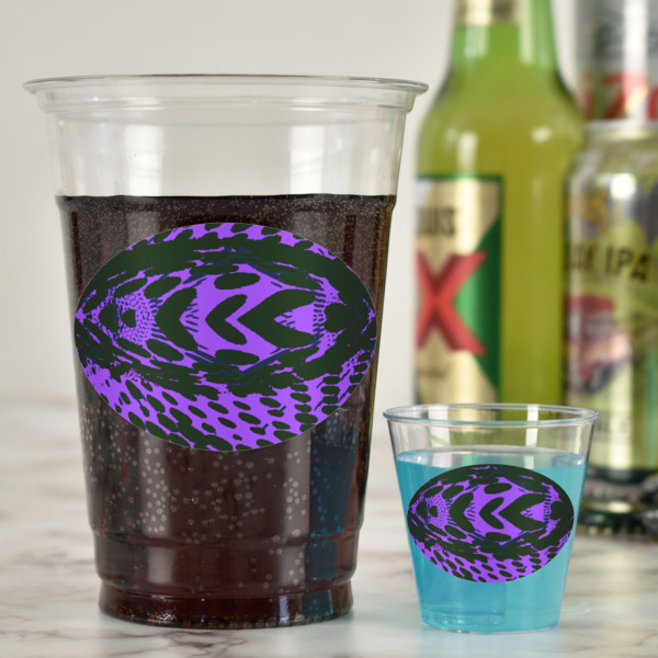 Custom Design - Plastic Shot Glasses - In Context