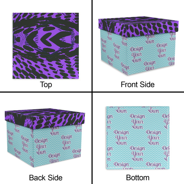 Custom Design - Gift Boxes with Lid - Canvas Wrapped - XX-Large - Approval