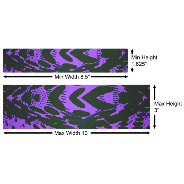 Custom Design - Water Bottle Labels w/ Dimensions