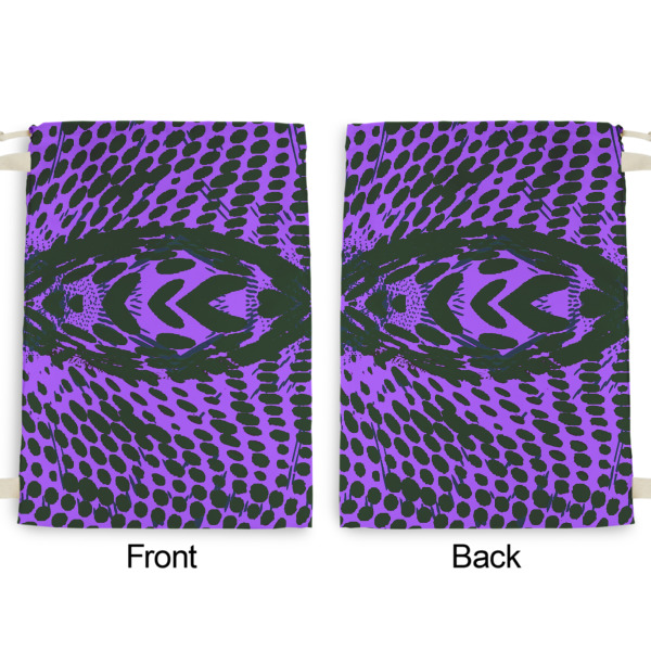 Custom Design - Large Laundry Bag - Front & Back View