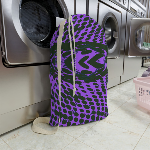 Custom Design - Large Laundry Bag - In Context