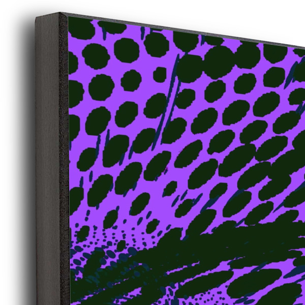 Custom Design - 11x14 Wood Print - Closeup