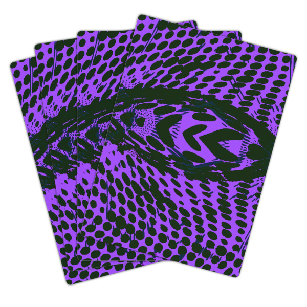 Custom Design - Playing Cards - Hand Back View