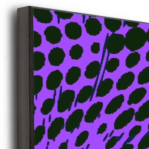 Custom Design - 16x20 Wood Print - Closeup