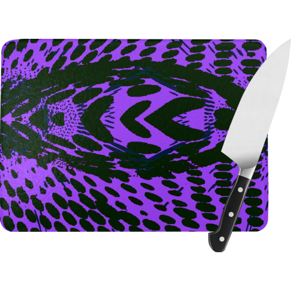 Custom Design Your Own Rectangular Glass Cutting Board