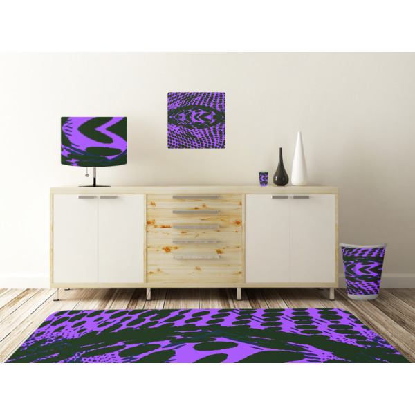 Custom Design - Square Wall Decal Wooden Desk