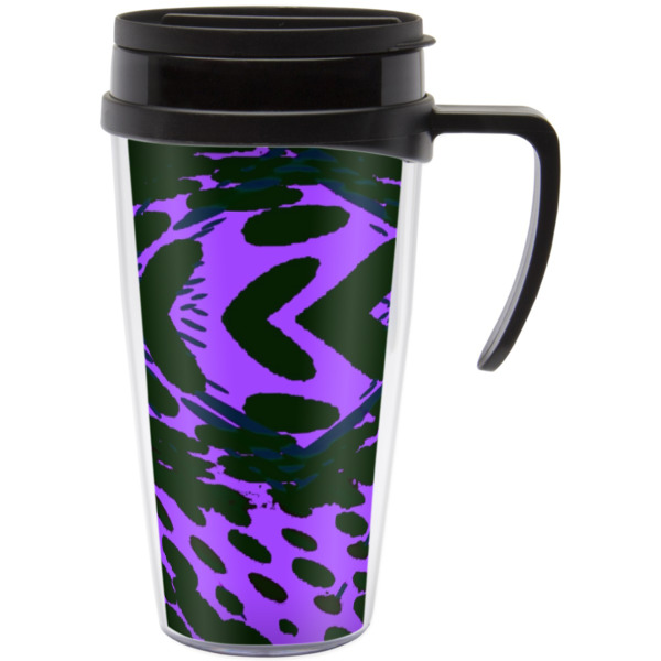 Custom Design Your Own Acrylic Travel Mug with Handle