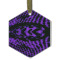 Design Your Own Flat Glass Ornament - Hexagon