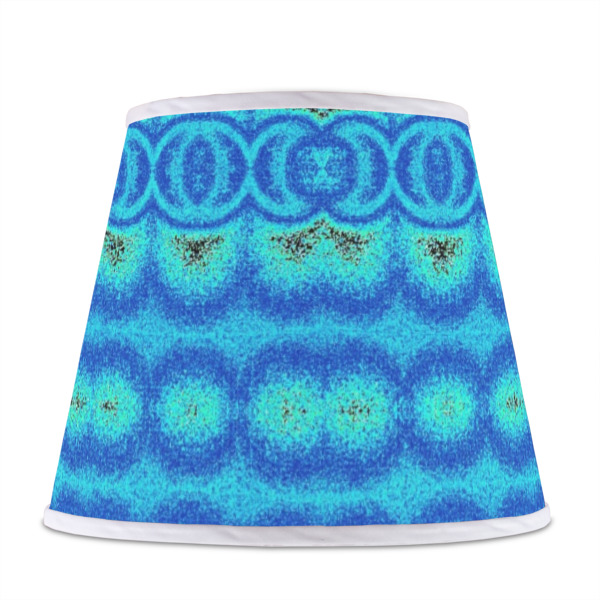Custom Design - Poly Film Empire Lampshade - Front View