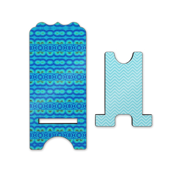 Custom Design - Stylized Phone Stand - Front & Back - Small