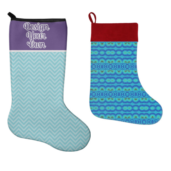 Custom Design - Stockings - Side by Side compare