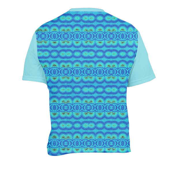 Custom Design - Men's Crew Neck T Shirt Medium - Back