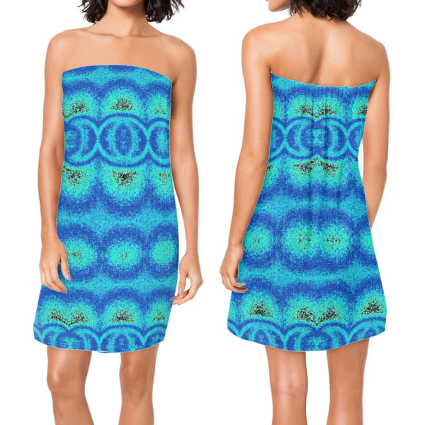 Custom Design - Custom Bath Wrap - Front & Back View