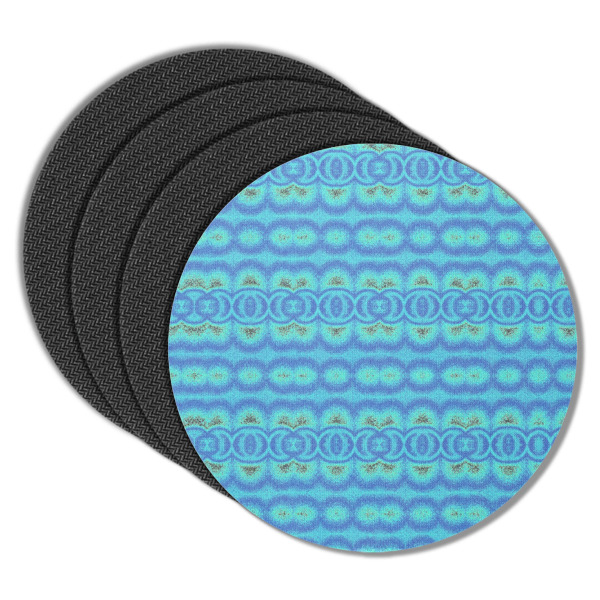 Custom Design - Round Coaster Rubber Back - Main