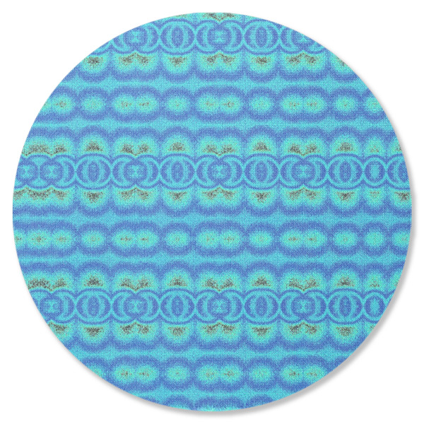 Custom Design - Round Coaster Rubber Back - Single