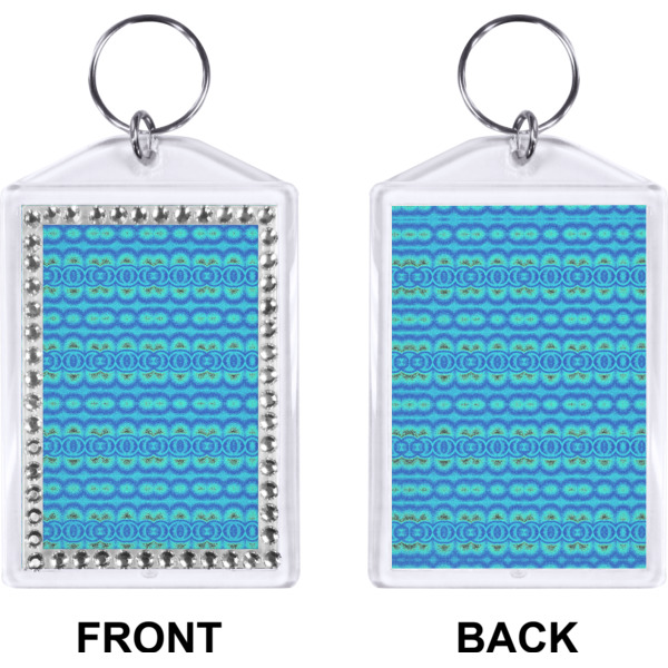 Custom Design - Bling Keychain (Front + Back)