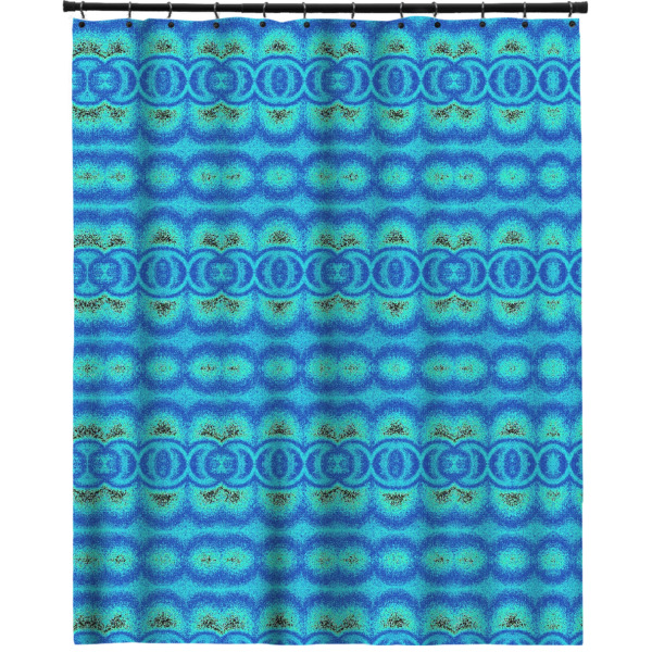 Custom Design Your Own Extra Long Shower Curtain - 70" x 83"