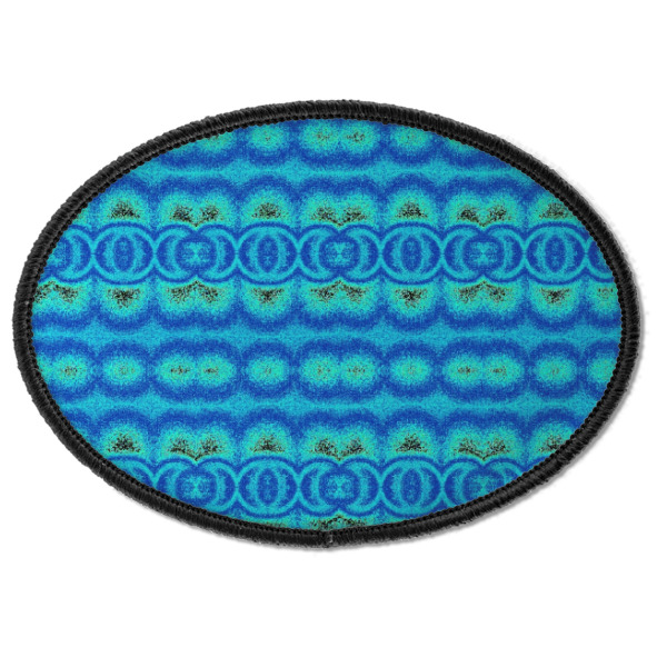 Custom Design - Iron On Patch - Oval - Front