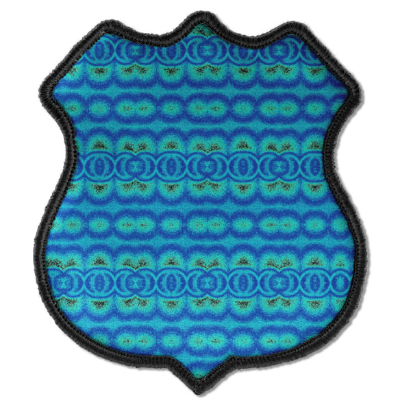 Custom Design - Iron On Patch - Shield - Style C - Front