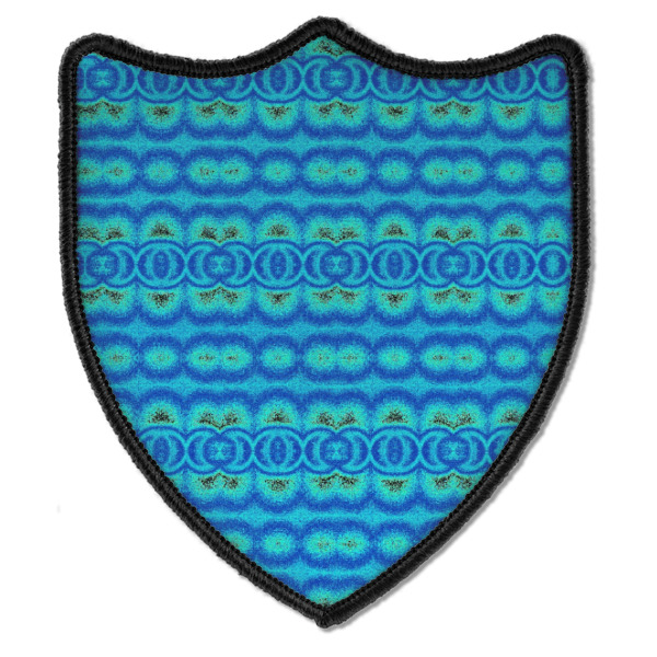 Custom Design - Iron On Patch - Shield - Style B - Front