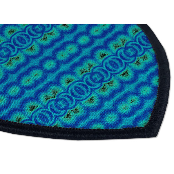 Custom Design - Iron On Patch - Shield - Style B - Closeup