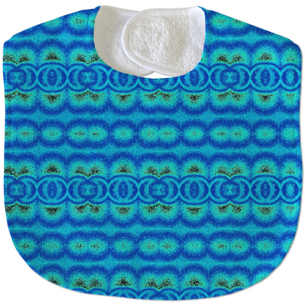 Custom Design - New Baby Bib - Closed and Folded