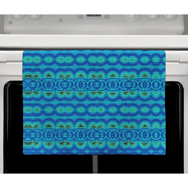 Custom Design - Waffle Weave Towel - Full Color Print - Lifestyle2 Image