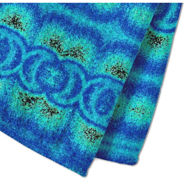 Custom Design - Waffle Weave Towel - Closeup of Material Image