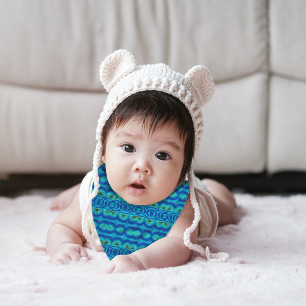 Custom Design - Bandana Bib - (Lifestyle 2 girl)