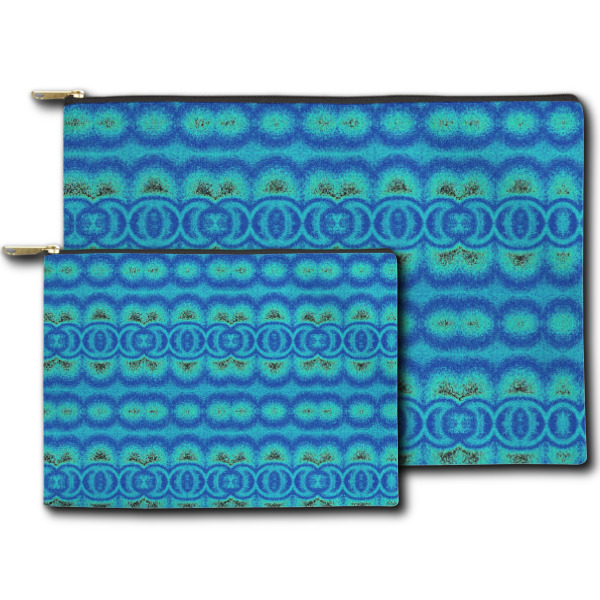 Custom Design - Zippered Pouches - Size Comparison