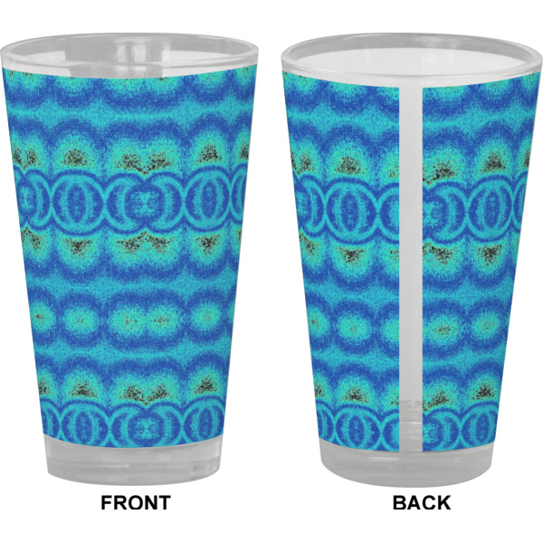 Custom Design - Pint Glass - Full Color - Front & Back Views