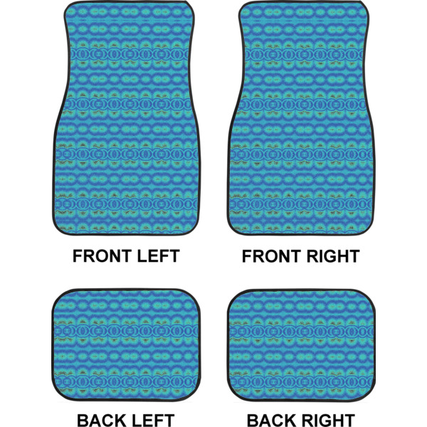 Custom Design - Car Floor Mats Set (2F + 2B)
