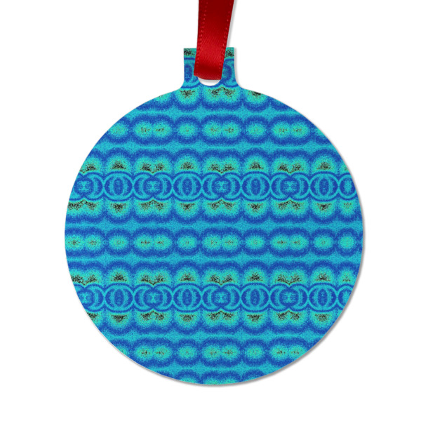 Custom Design - Metal Ball Ornament - Front