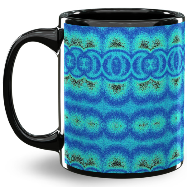 Custom Design Your Own 11 oz Coffee Mug - Black