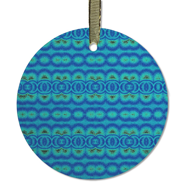 Custom Design - Frosted Glass Ornament - Round