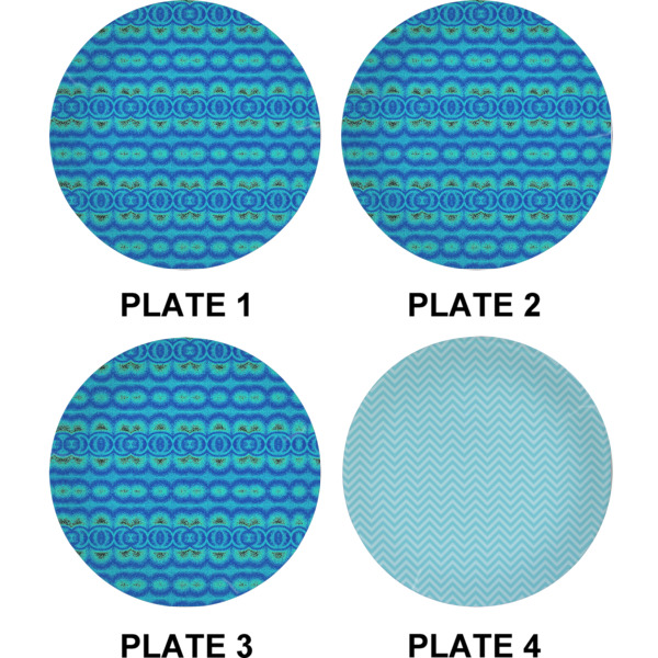 Custom Design - Set of Appetizer / Dessert Plates (Approval)