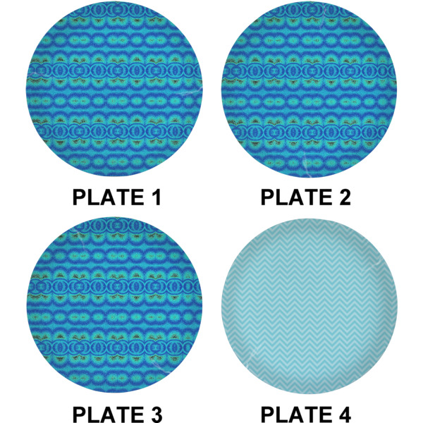 Custom Design - Set of Lunch / Dinner Plates (Approval)