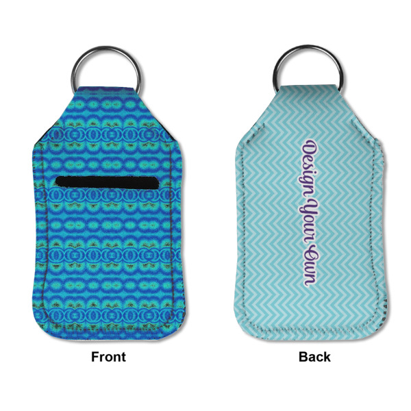 Custom Design - Sanitizer Holder Keychain - Small APPROVAL (Flat)