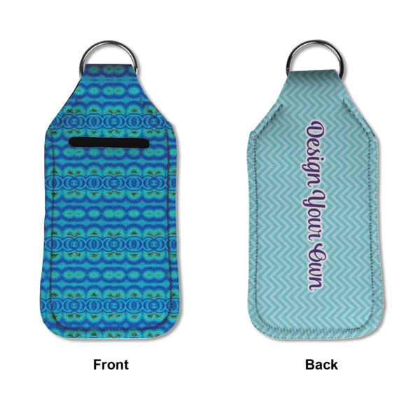 Custom Design - Sanitizer Holder Keychain - Large APPROVAL (Flat)