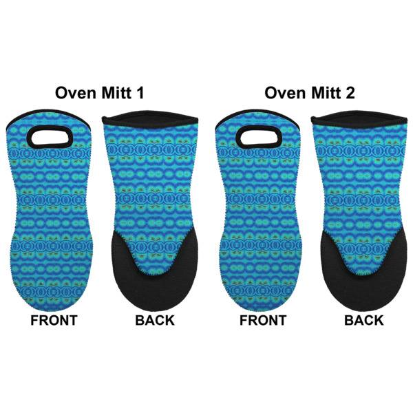 Custom Design - Neoprene Oven Mitt - Set of 2 - Approval