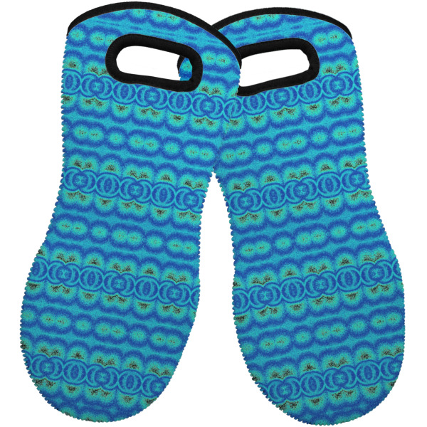 Custom Design - Neoprene Oven Mitt -Set of 2 - Front
