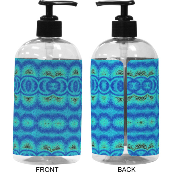 Custom Design - 16 oz Plastic Liquid Dispenser (Approval) - Black