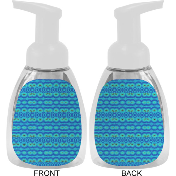 Custom Design - Foam Soap Bottle - White - Front & Back