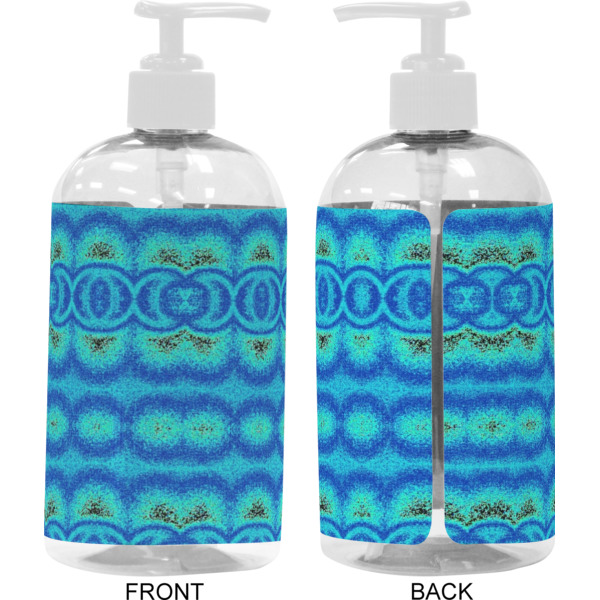 Custom Design - 16 oz Plastic Liquid Dispenser - Approval - White