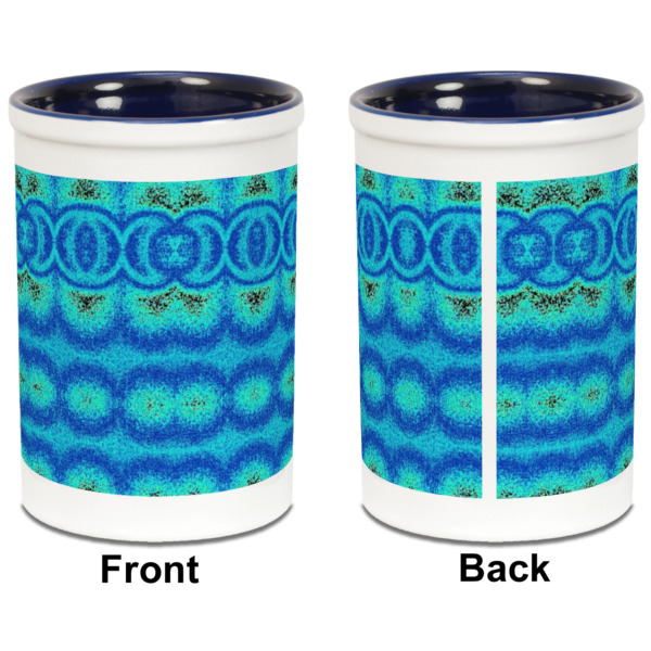 Custom Design - Pencil Holder - Blue - approval