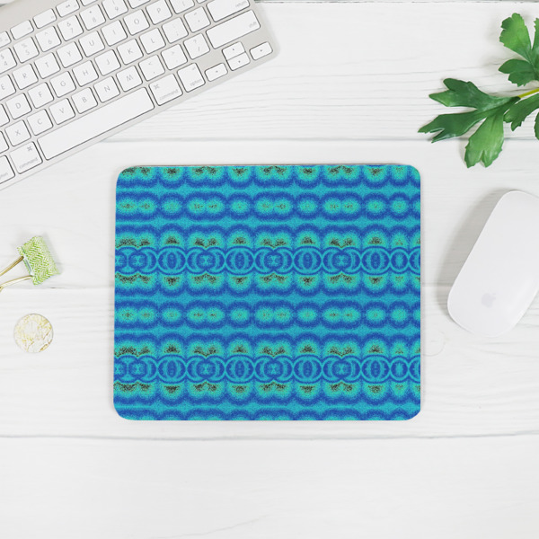 Custom Design - Rectangular Mouse Pad - LIFESTYLE 2