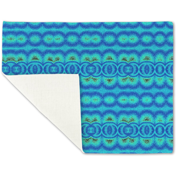 Custom Design - Linen Placemat - Folded Corner (single side)